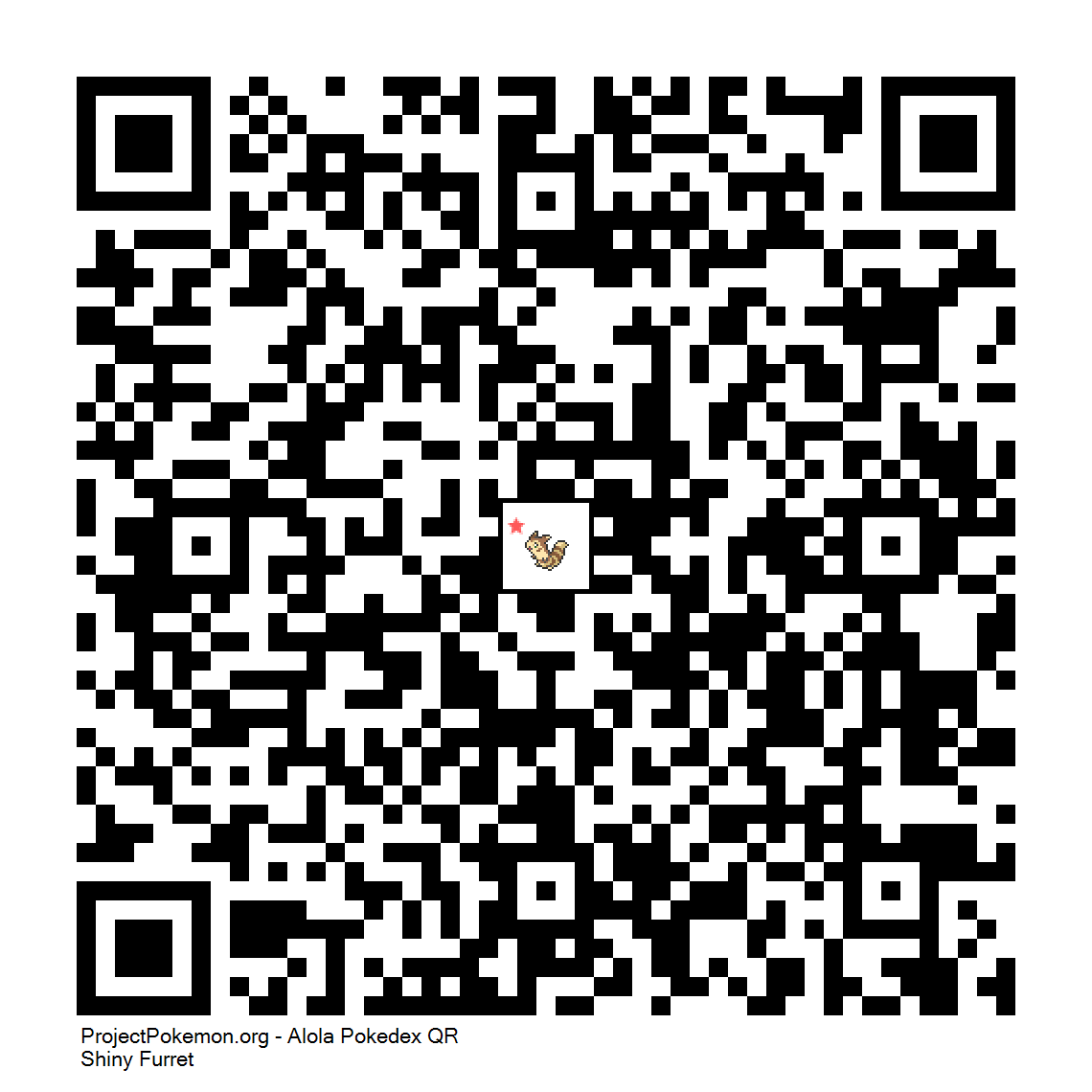 Cdigo QR de Furret variocolor